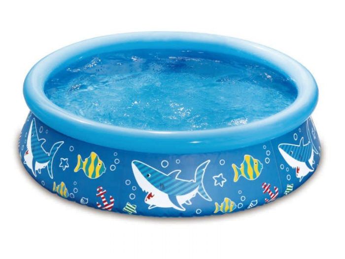 Piscina infantil azul Ø 152 cm, piscina de 38 cm de altura