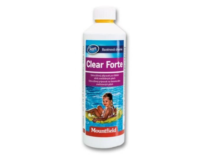 Limpiafondos de piscina AZURO Clear Forte 0,6 l