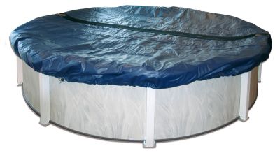 Cubierta de invierno redonda Ø 360 cm para piscina, 180g / m²