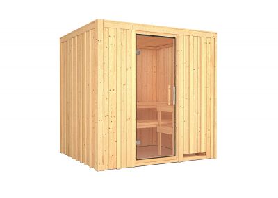 Sauna interior finlandesa Kuha 200x170x200 cm