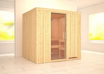 Sauna interior finlandesa Kuha 200x170x200 cm