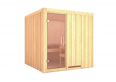 Sauna interior finlandesa Tolja 200x200x200 cm