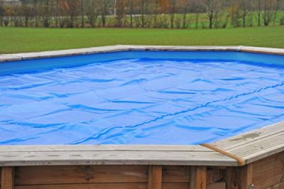 Cobertor de verano Gre para piscina de madera Violette Sunbay, 400 g/m²