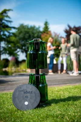HopfenHöhle® LIFT - El original enfriador de botellas Beer Cooler Garden