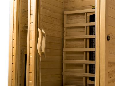 Cabina de infrarrojos Sauna de infrarrojos de Arawa con calentador de