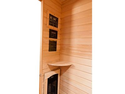 Grenada 2 sauna de infrarrojos con calentador de cerámica y cicuta