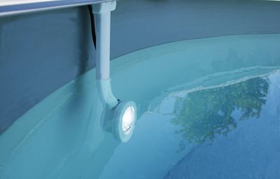 Iluminación de piscina LED para colgar piscinas de pared de acero